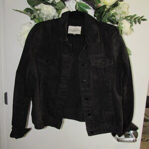 Ashley Vintage Charm Jean Jacket - Black